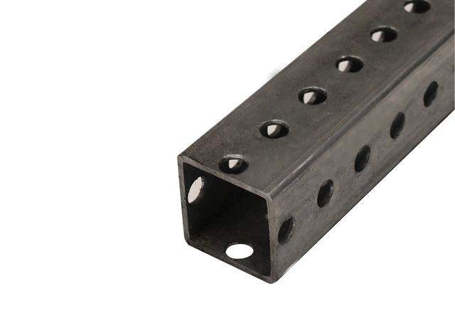 square pipe with holes